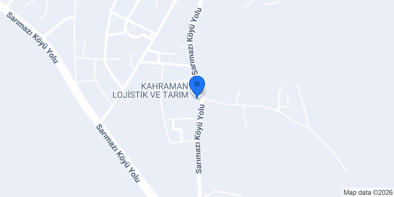 KAHRAMAN LOJİSTİK VE TARIM konumu