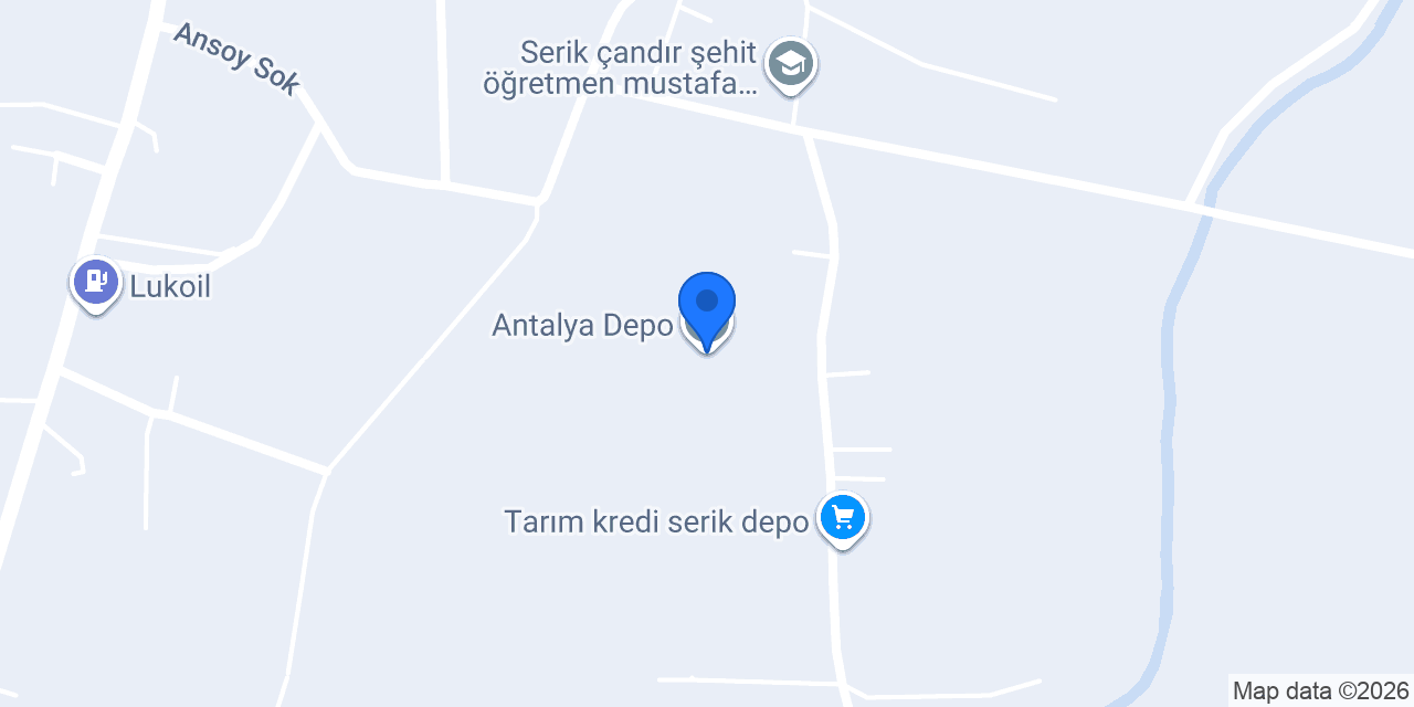 Antalya Depo konumu