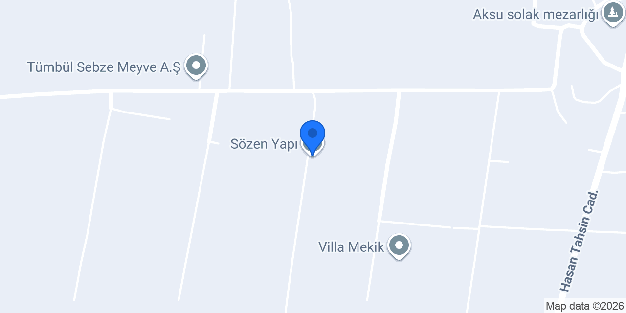 Sözen Yapı konumu