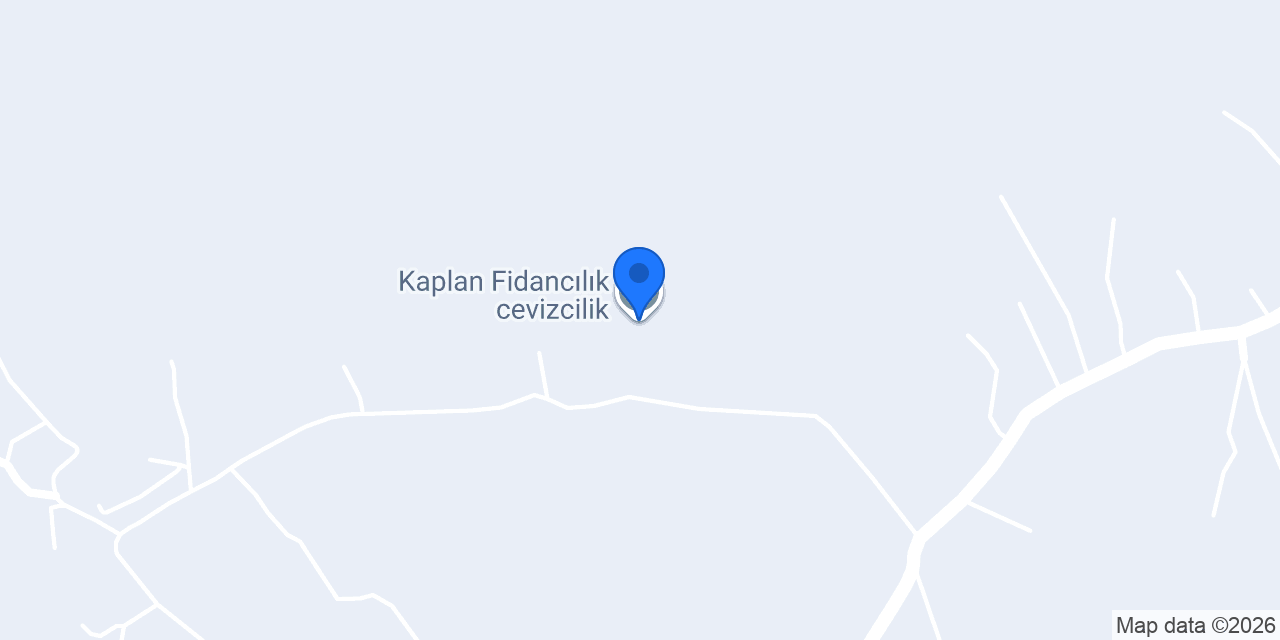 Kaplan Fidancılık cevizcilik konumu