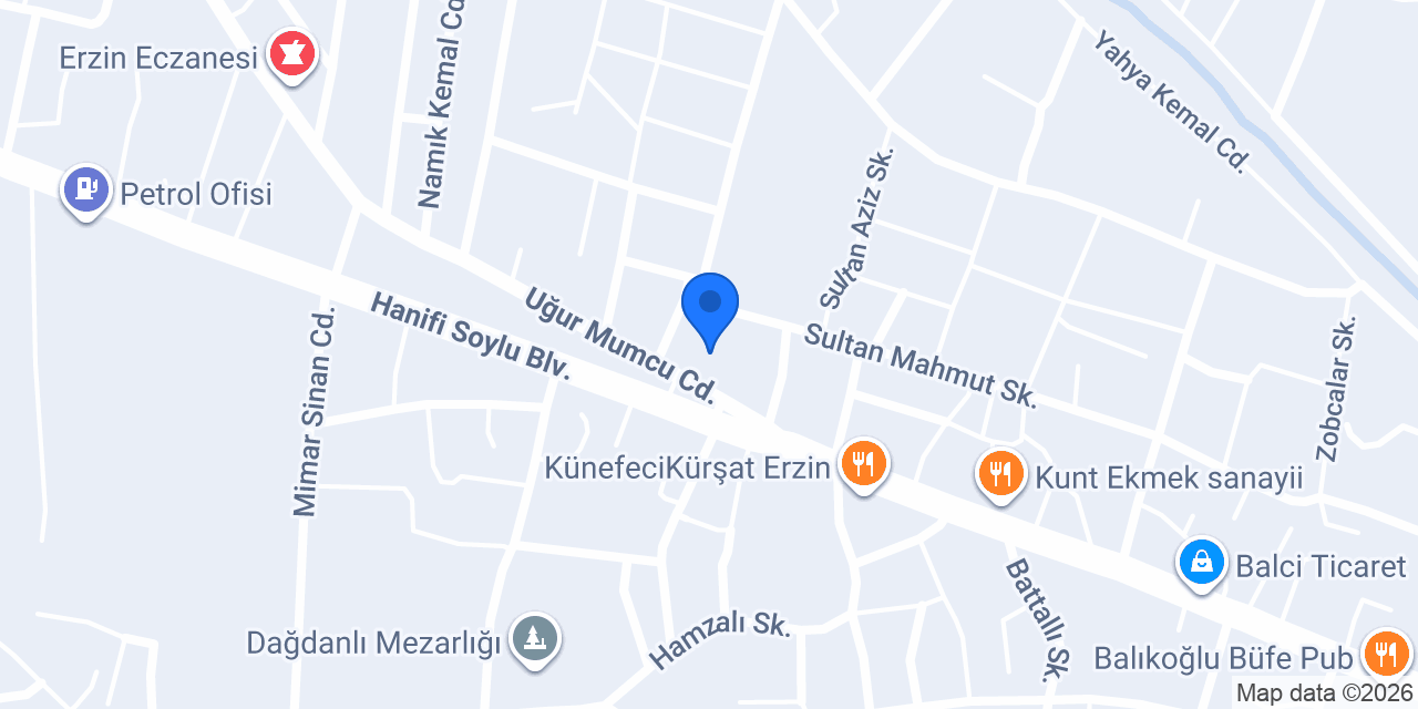 Vodafone Dijital Partner konumu