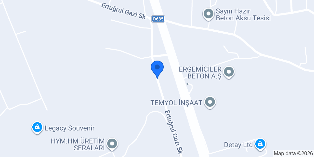 ADK Dekor konumu