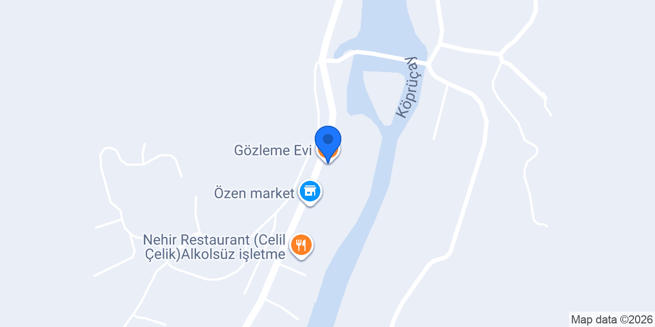 Gözleme Evi konumu