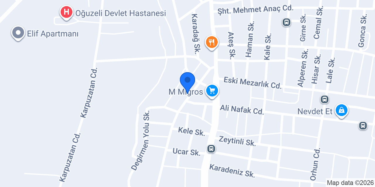 Izgaracı Adem Usta konumu
