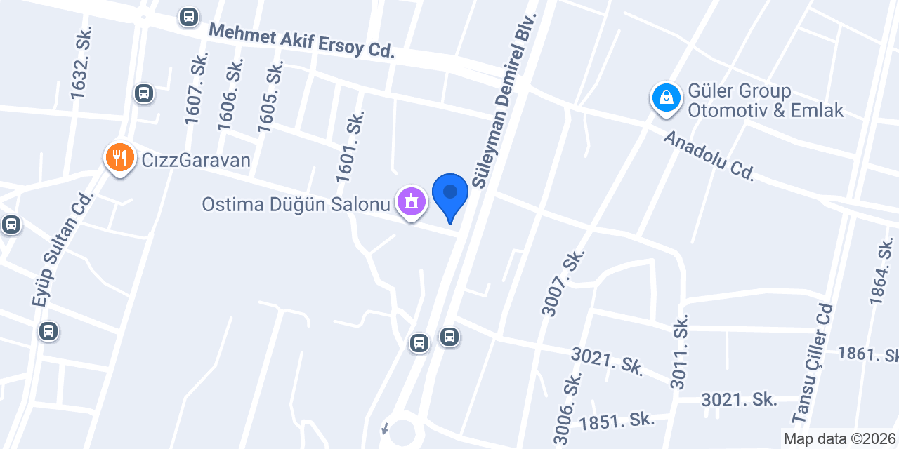 TUNCER AUTO konumu