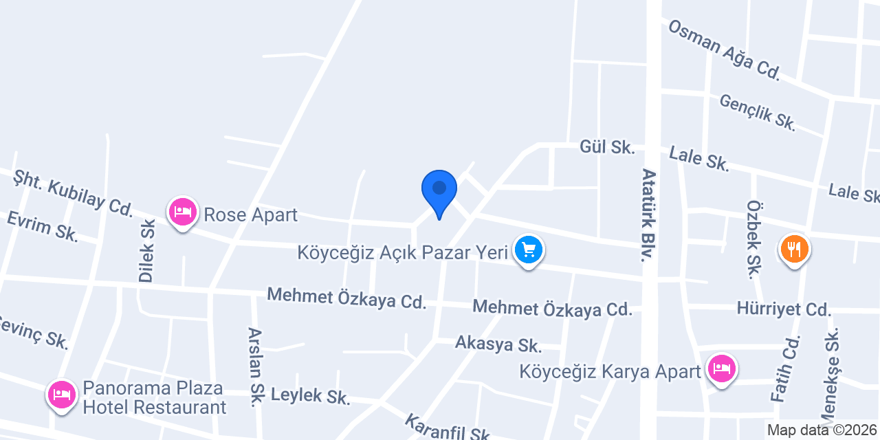 Köyceğizden Evinize Gelsin konumu