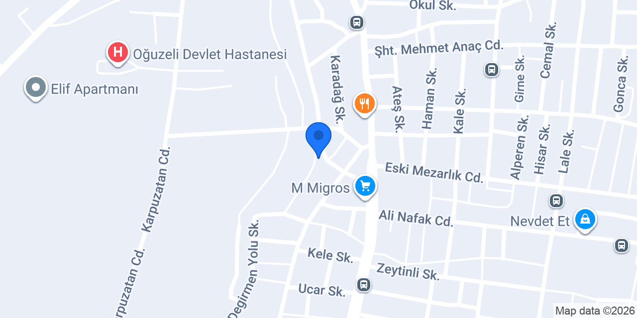 BOZGEYİK TARIM konumu
