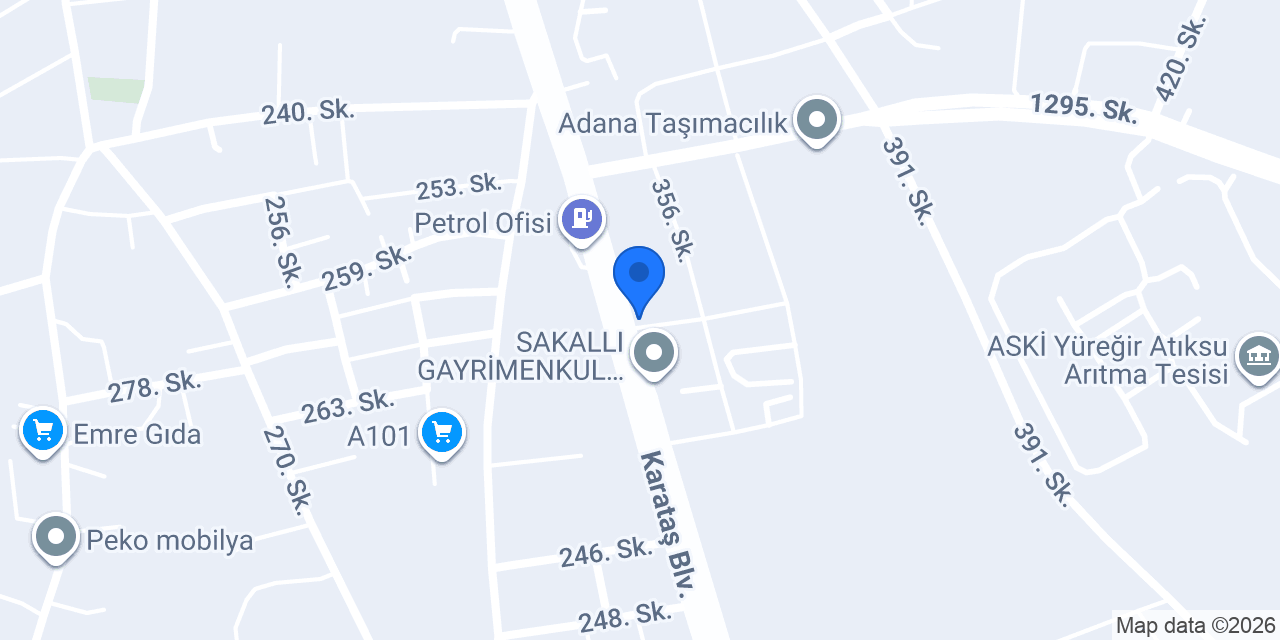 AK MER-SAN MERMER İNŞ. İTH.İHR.SAN.TİC.LTD.ŞTİ. konumu