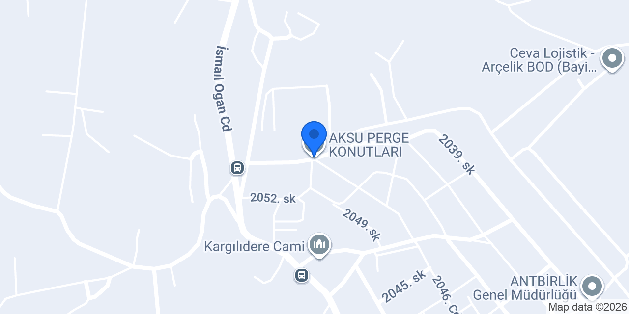 AKSU PERGE KONUTLARI konumu