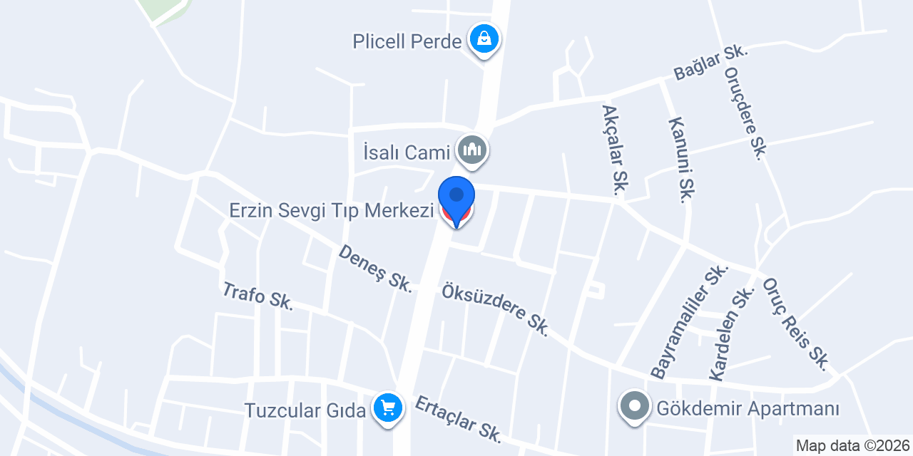 Erzin Sevgi Tıp Merkezi konumu
