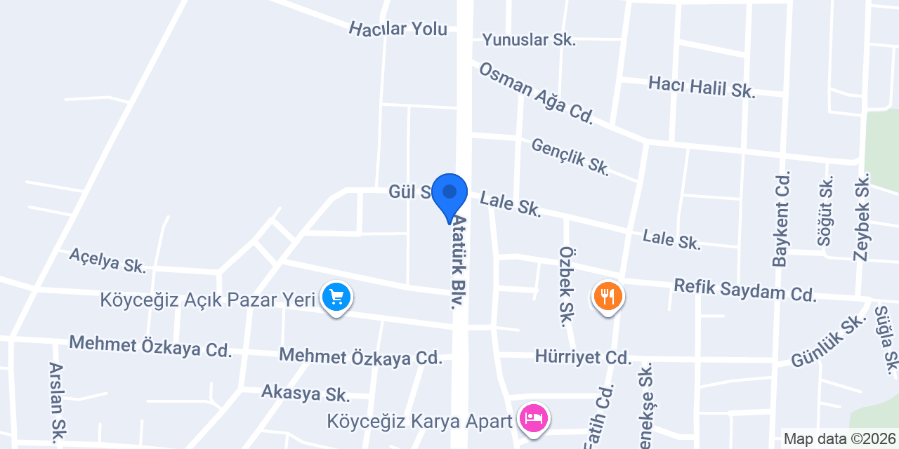 ATA ECZANESİ konumu