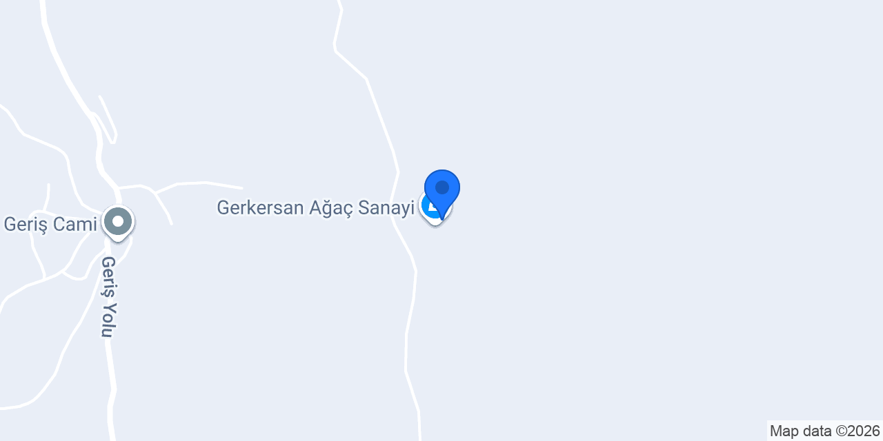 Gerkersan Ağaç Sanayi konumu