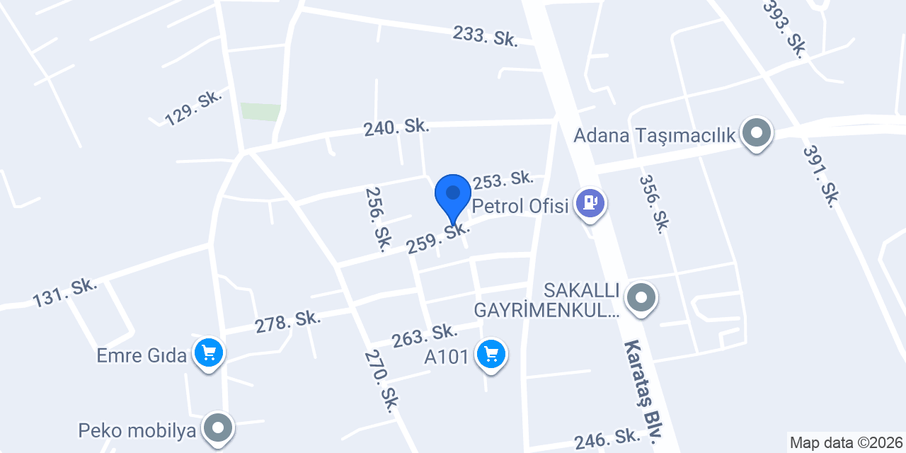 Koltuk Tamircisi konumu