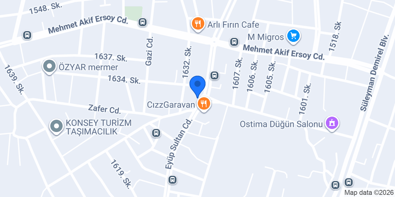 Varsak Çilingir (Marka Çilingir) konumu