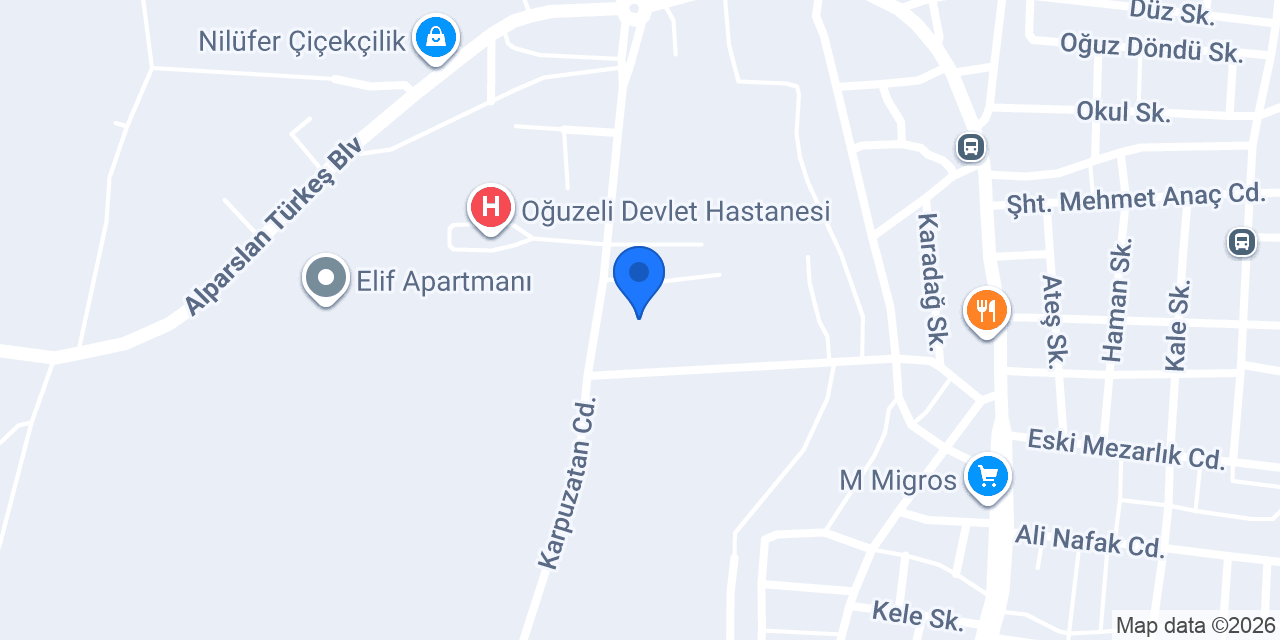 SÜNDÜZ ECZANESİ konumu