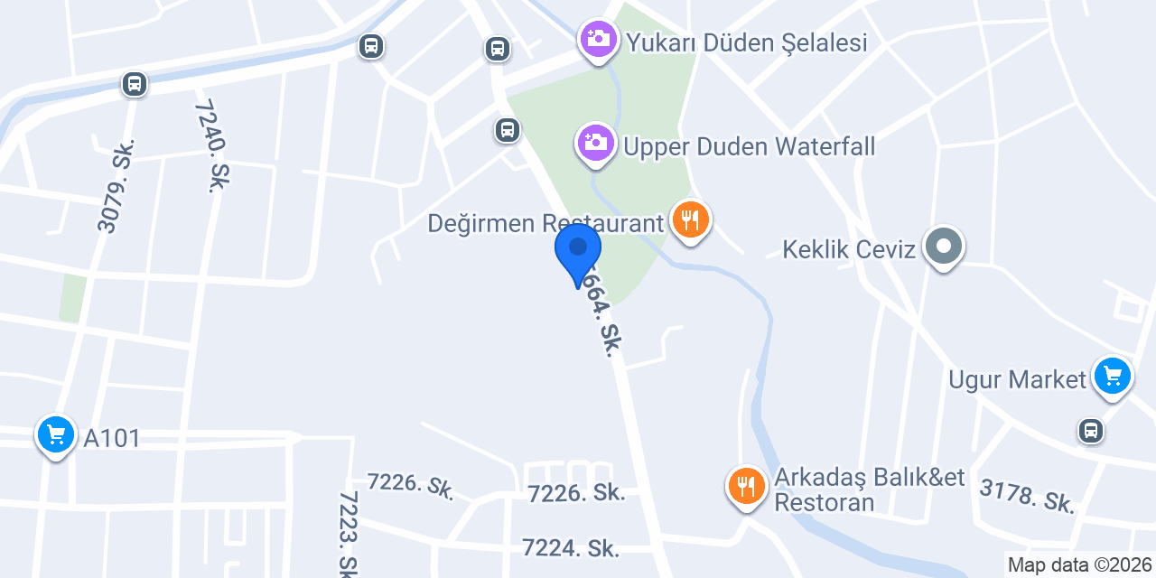 Küçük Ev Restaurant konumu