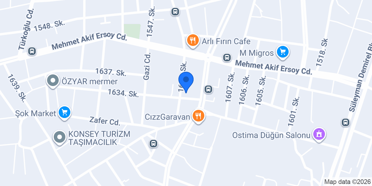 ANTALYA MİRAC ELEKTRİK konumu