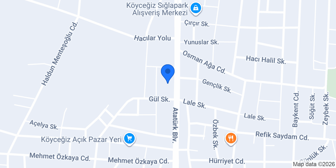 Diş Hekimi MEHMET SEZER konumu