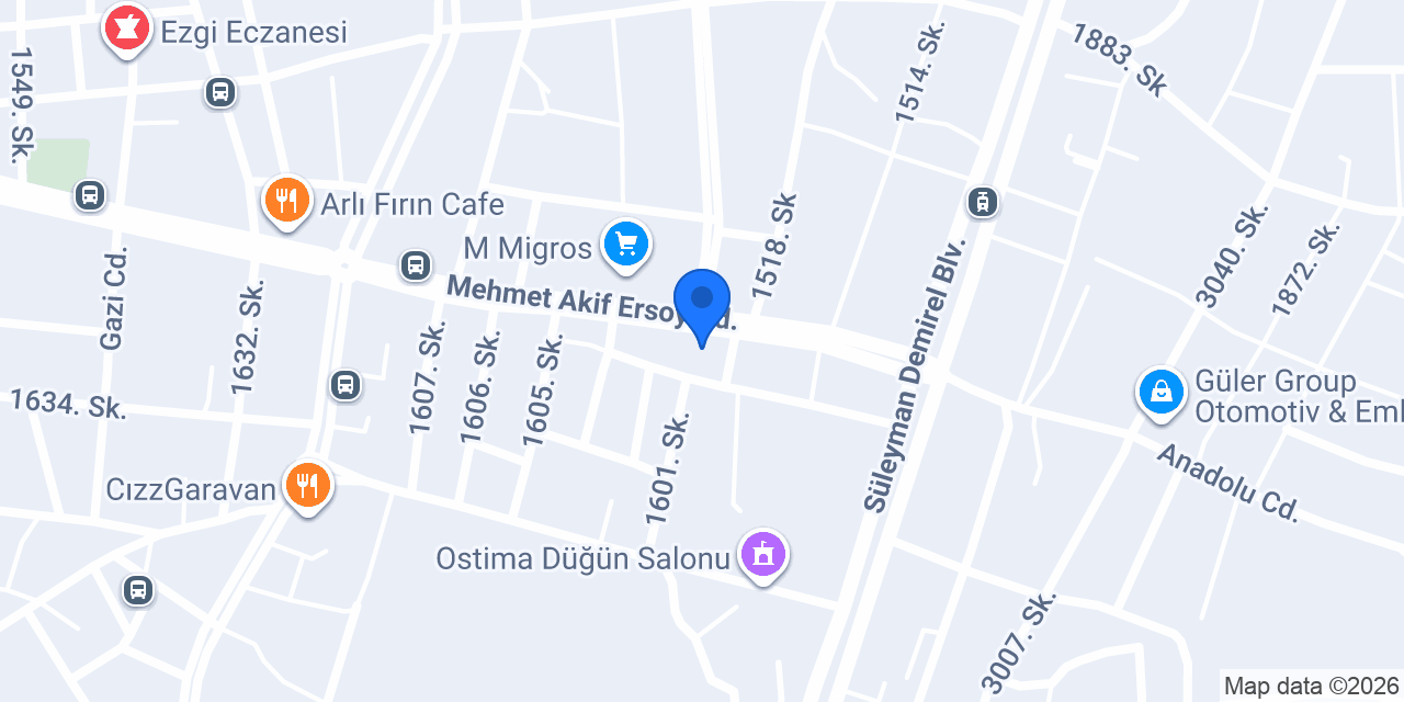 han teknik servis konumu