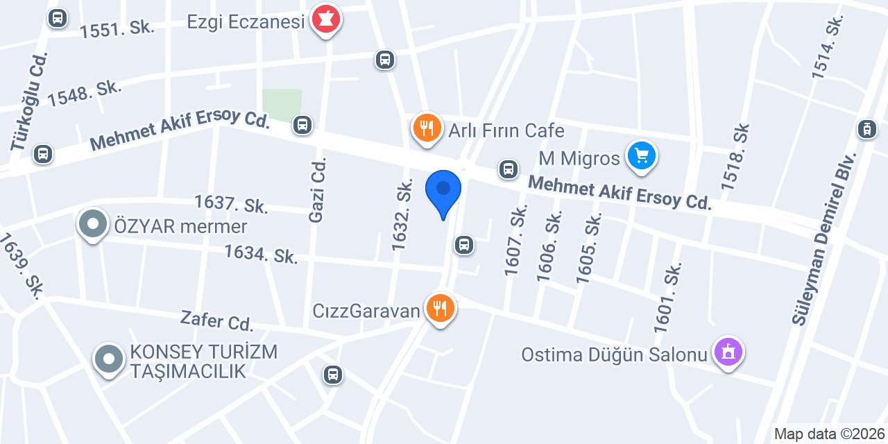 Azim Eczanesi konumu