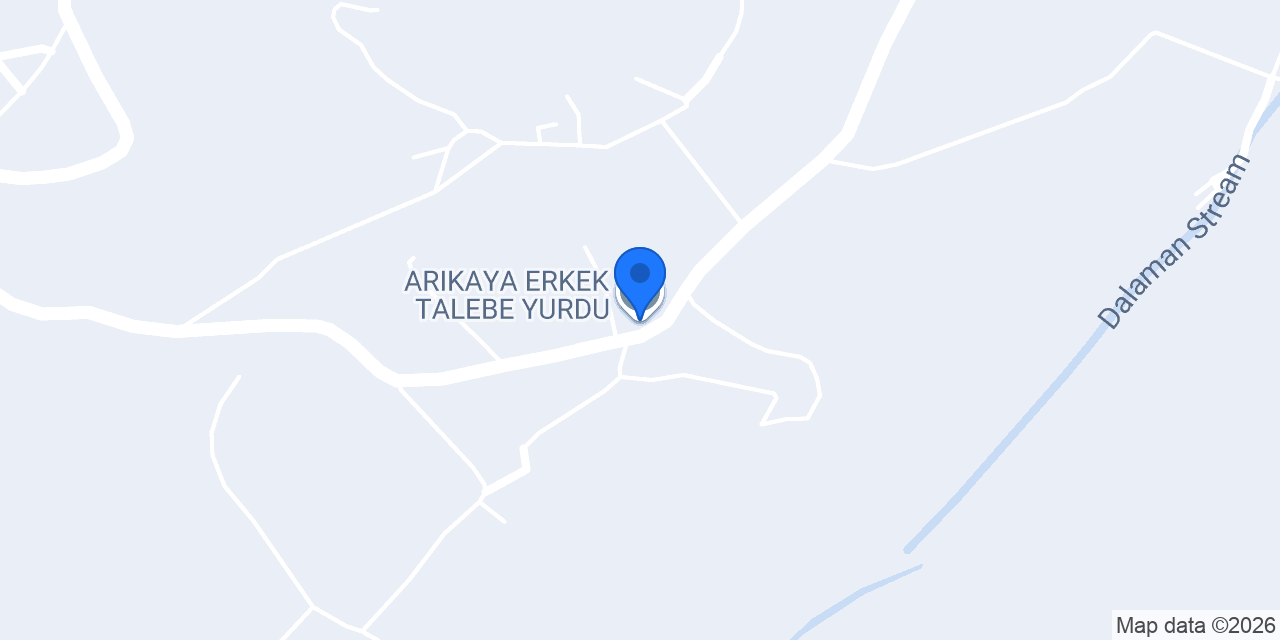 ARIKAYA ERKEK TALEBE YURDU konumu