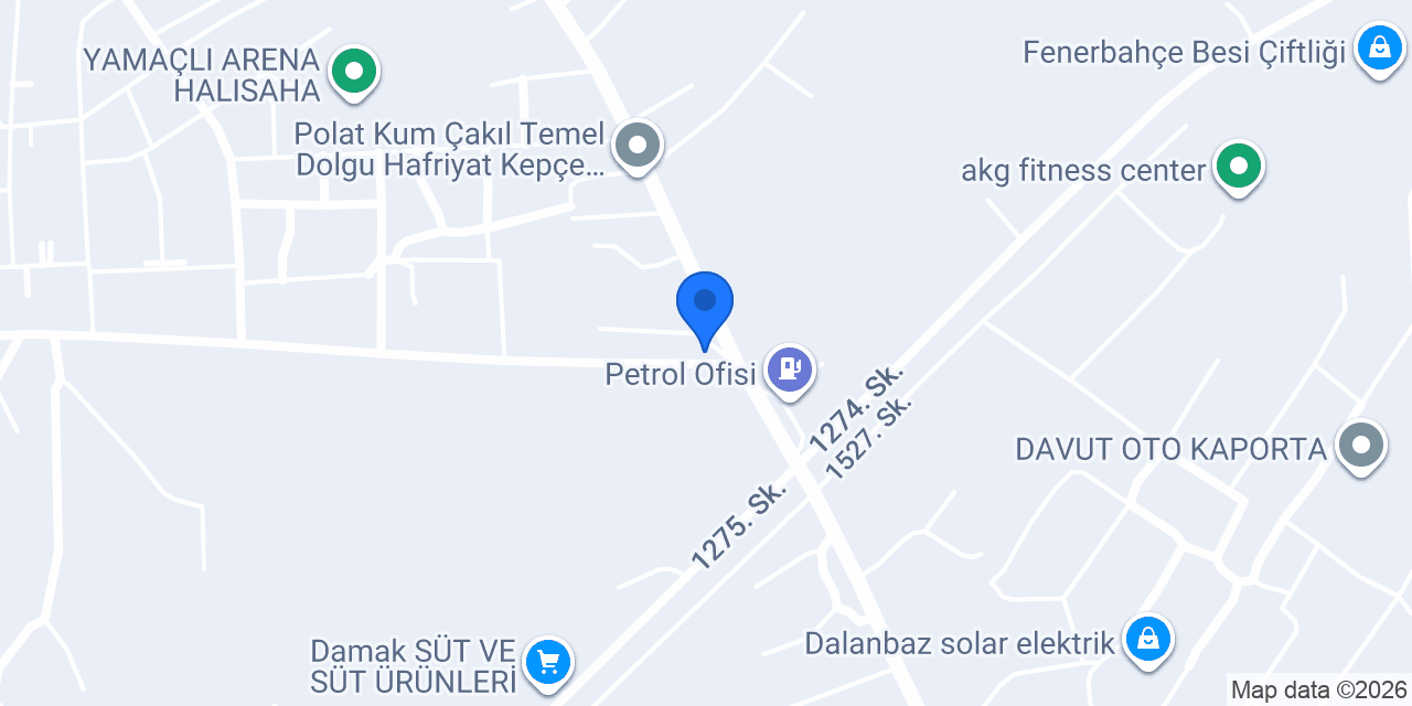 Seflora Fidancılık & Peyzaj konumu
