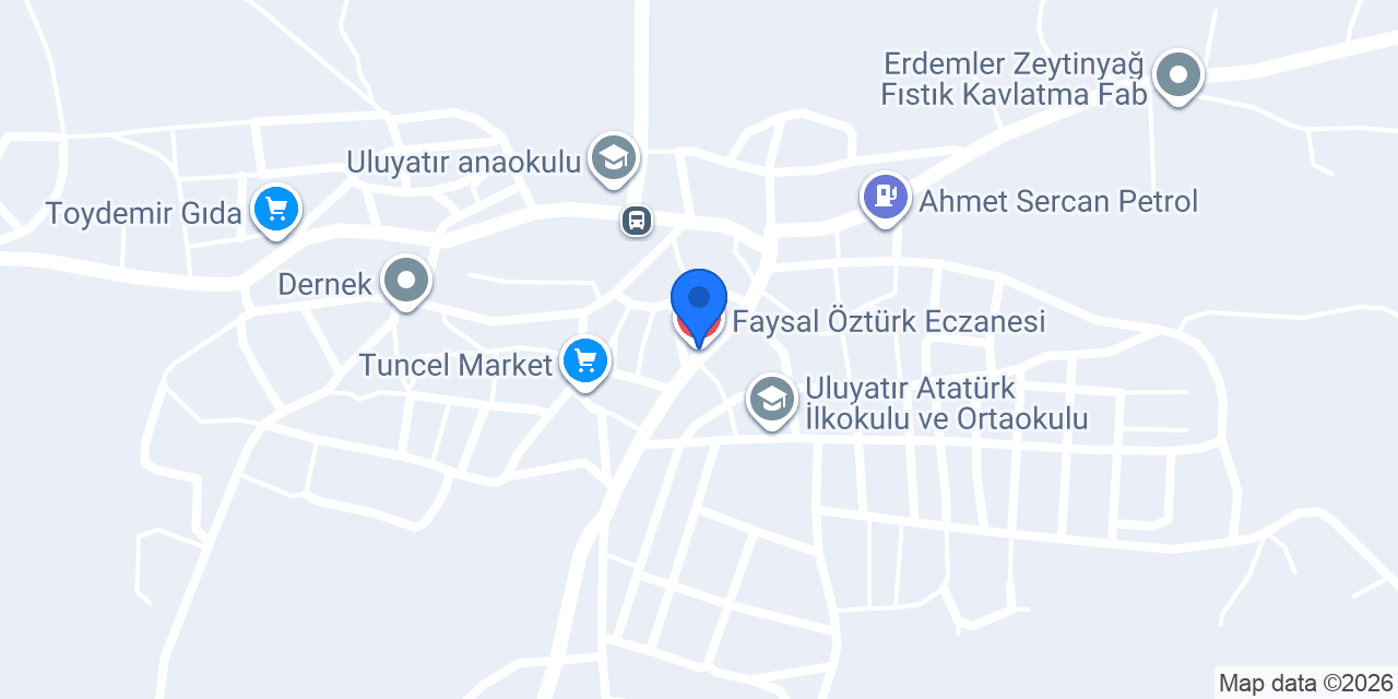 Faysal Öztürk Eczanesi konumu