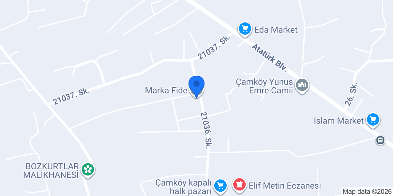Marka Fide konumu