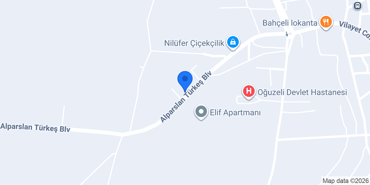 GÜRSU EMLAK OĞUZELİ ŞUBE 2 konumu