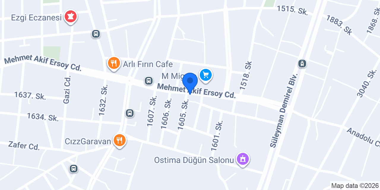 Eliss Bayan Kuaförü konumu