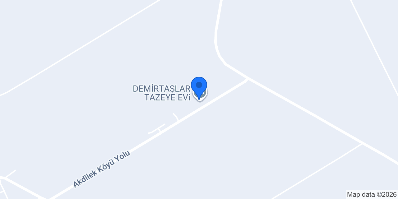 DEMİRTAŞLAR TAZEYE EVi konumu