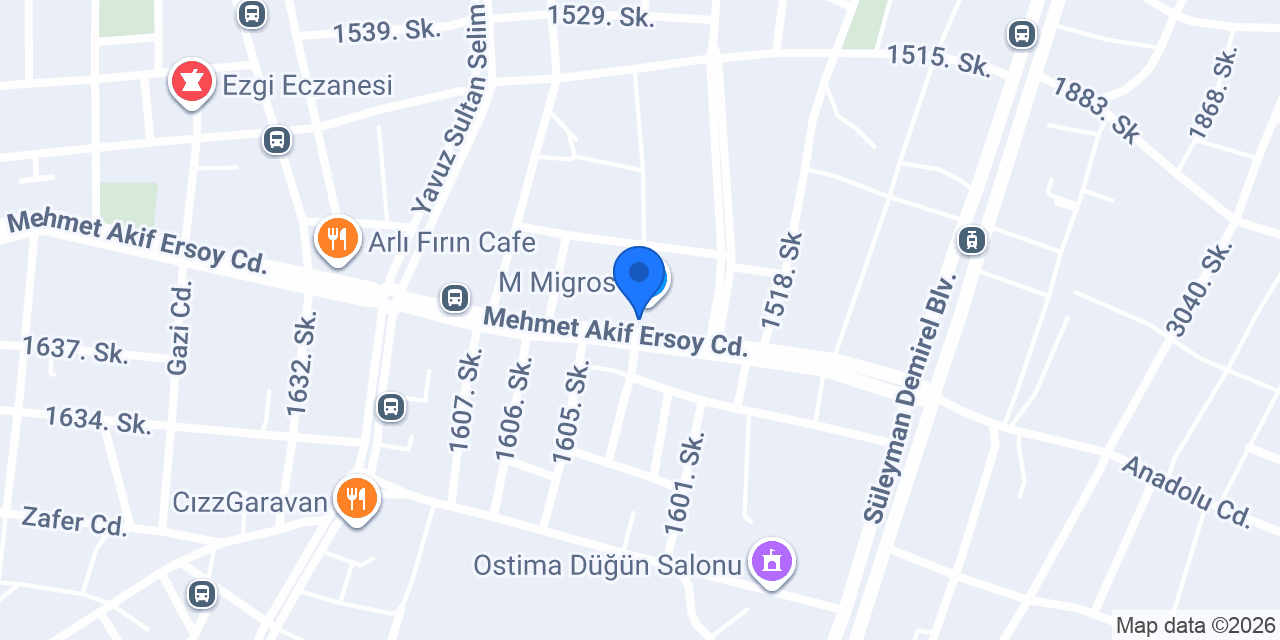 Utelya Mimarlık konumu