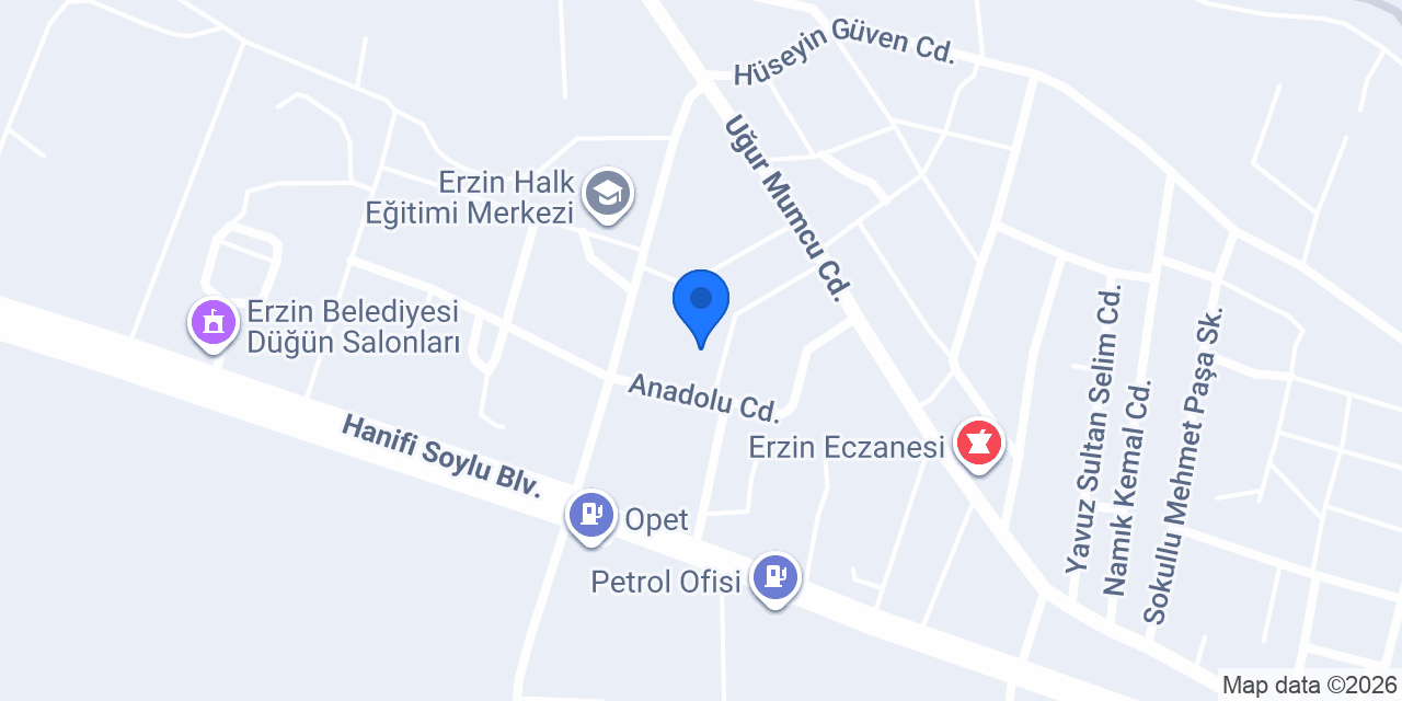 Bahri Çelen Anadolu Lisesi konumu