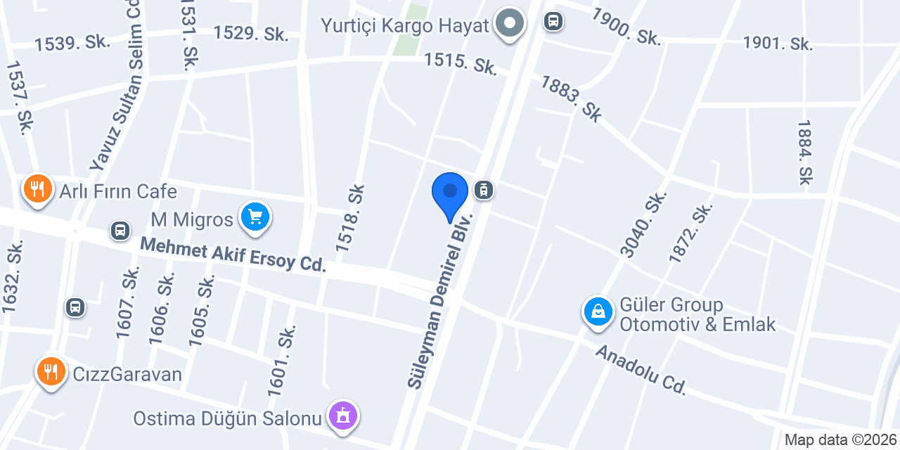 METEHAN YAPI MALZEMELERİ İNŞ.LTD.ŞTİ. konumu