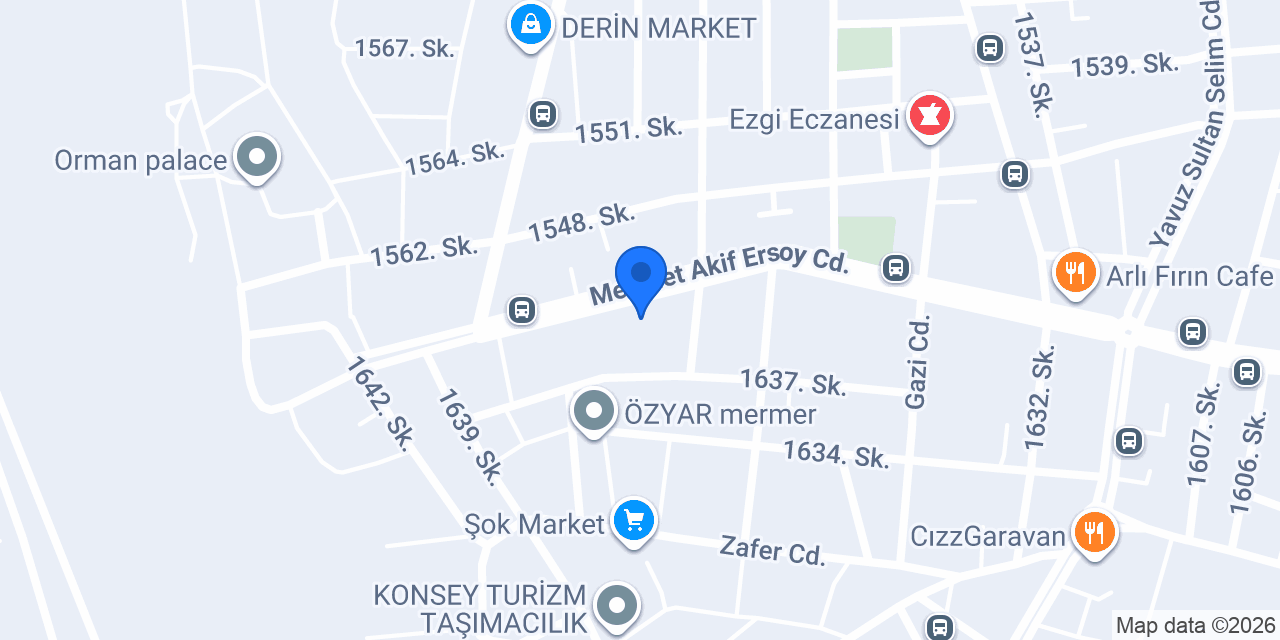 GALERİ TÜRKERLER konumu