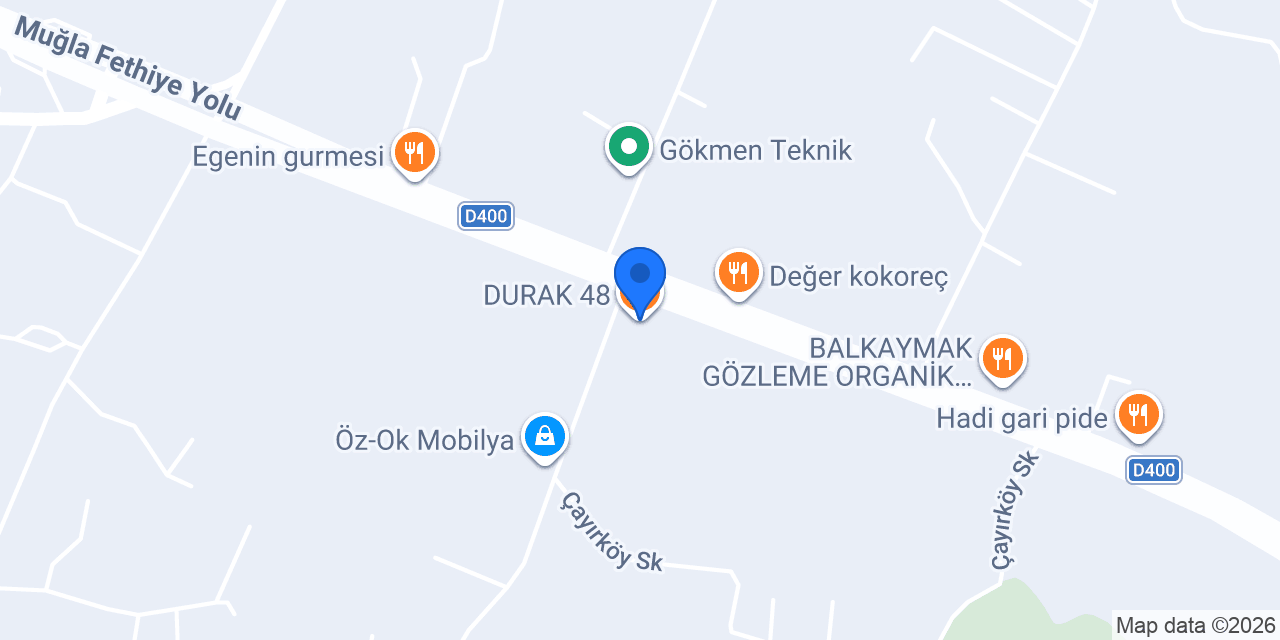 DURAK 48 konumu