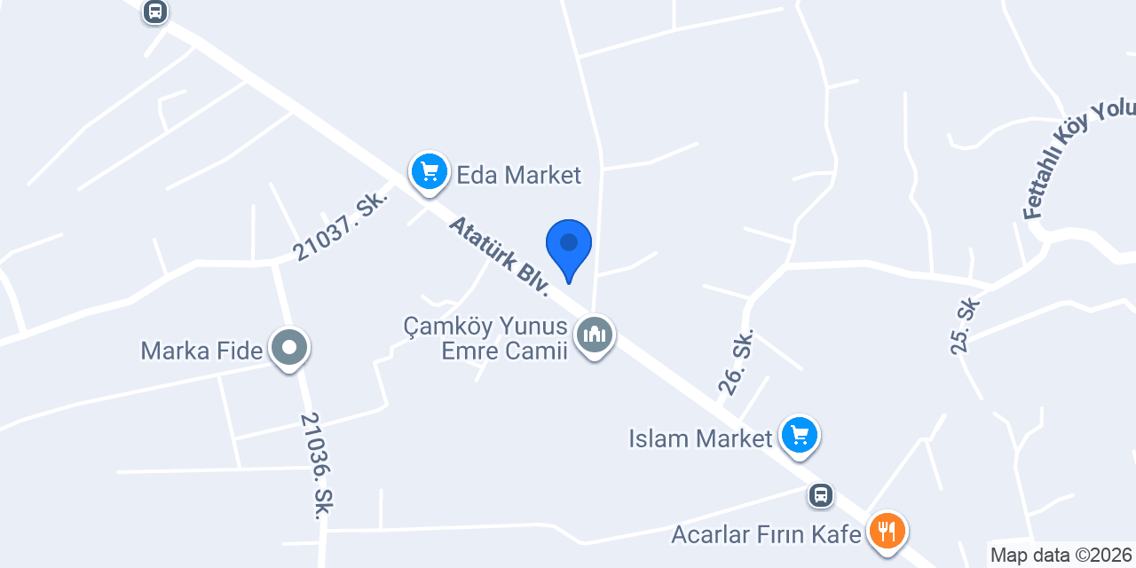 GINA bahçe mobilyaları(M) konumu