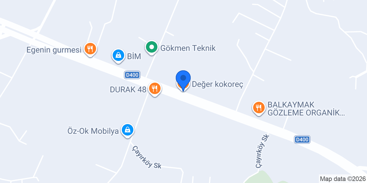 Değer kokoreç konumu