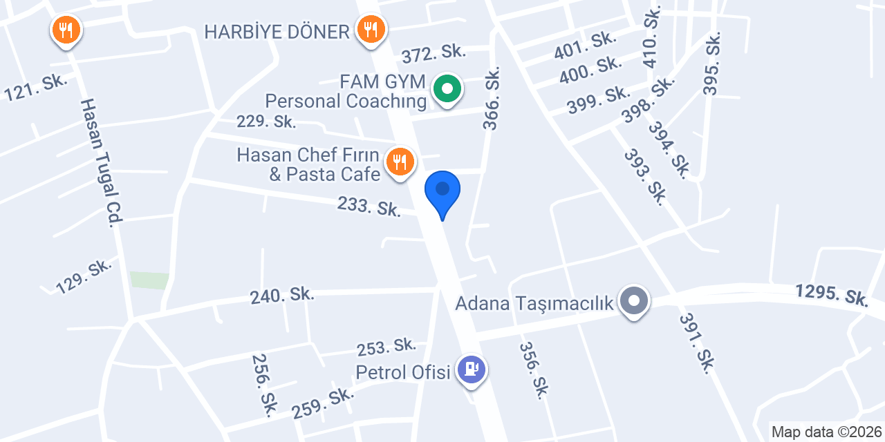 Cadde Gece Dönercisi konumu