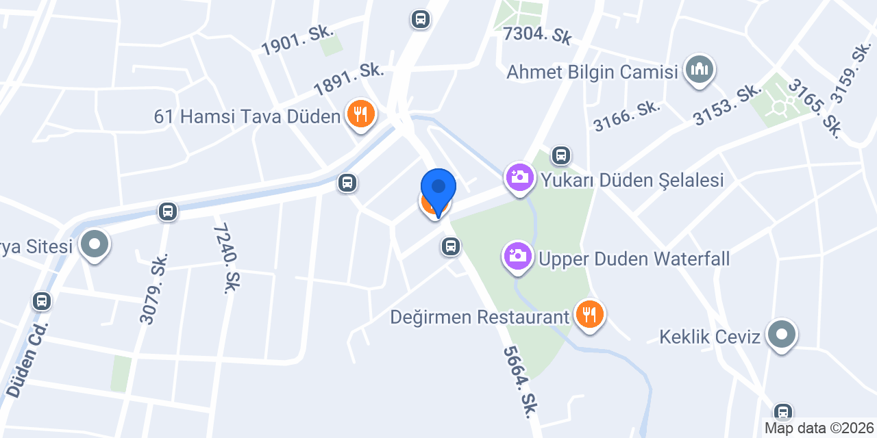 Özel Düden Ağız ve Diş Sağlığı Polikliniği konumu