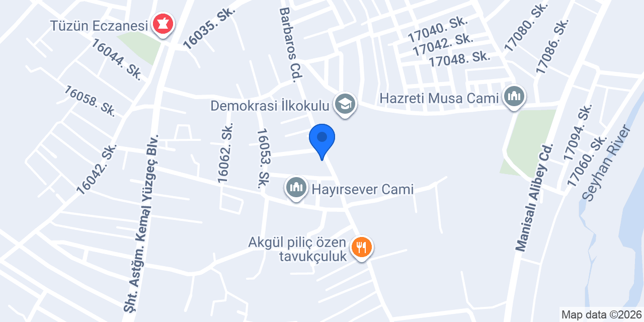 Dinç Oto konumu