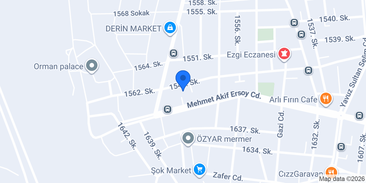 ALÇI BOYACI TAYFUR USTA konumu