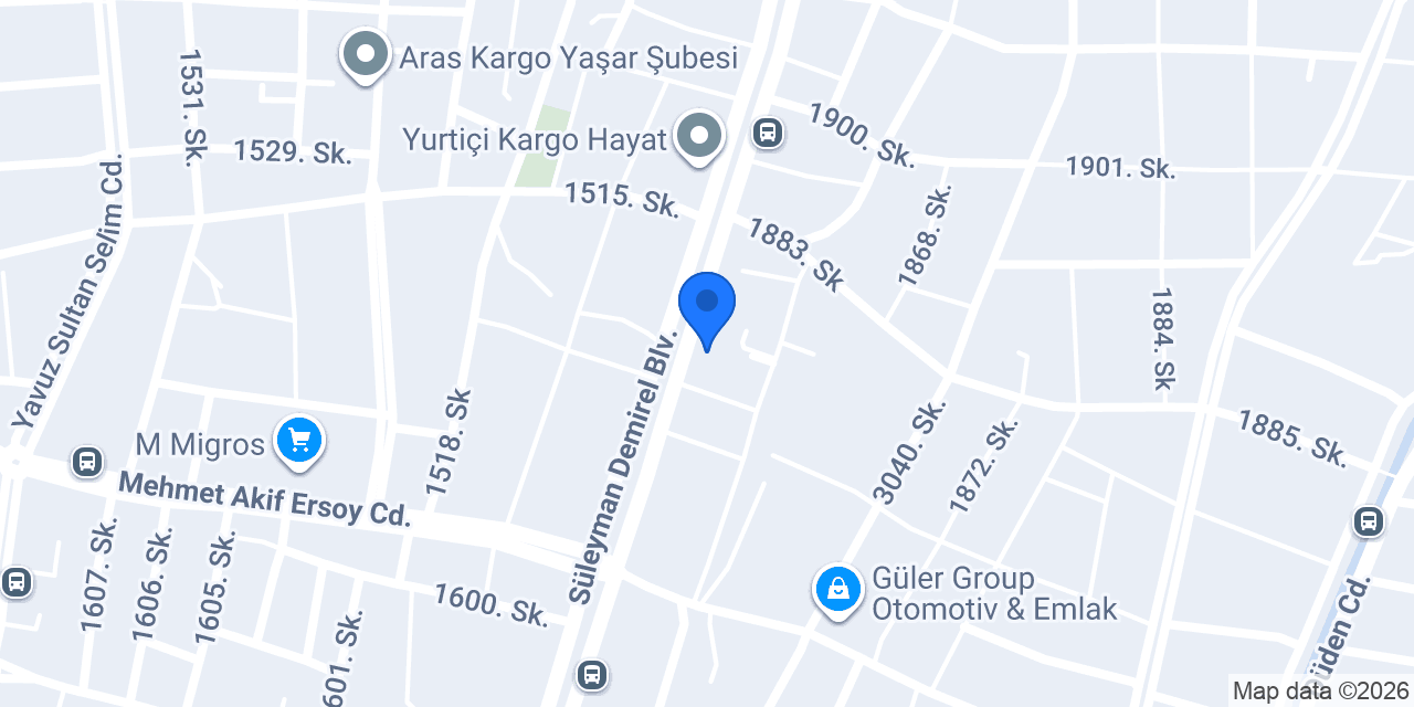 Gürsu Yapı Market konumu