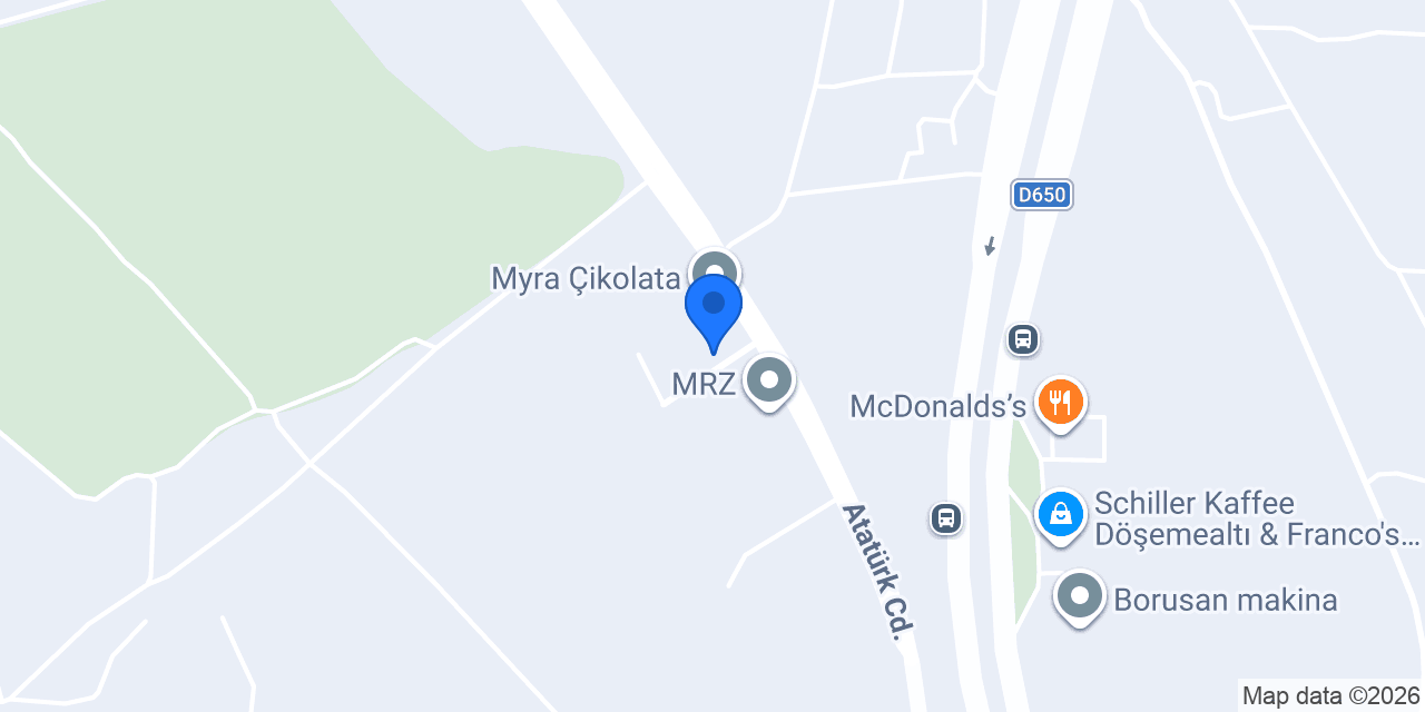 Özkanlar Gıda Ltd. Şti. konumu