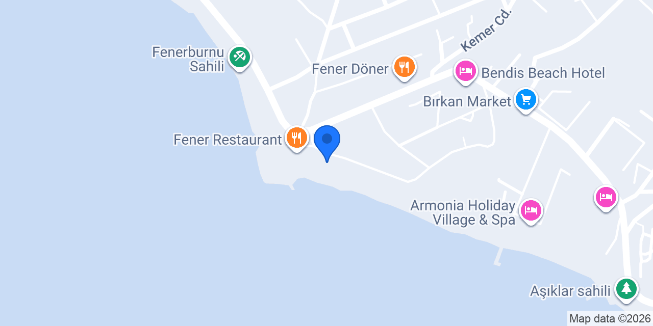 BLUE SAİL BEACH konumu