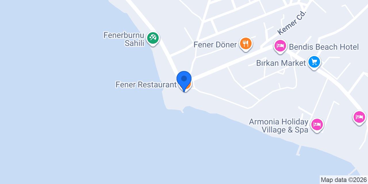 Fener Restaurant konumu