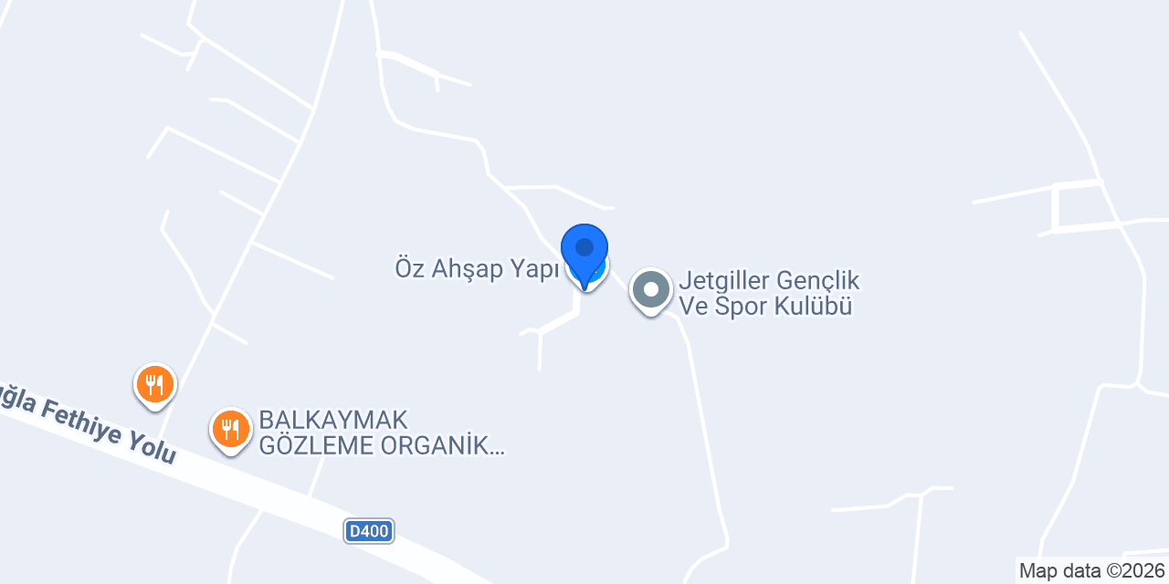 Öz Ahşap Yapı konumu