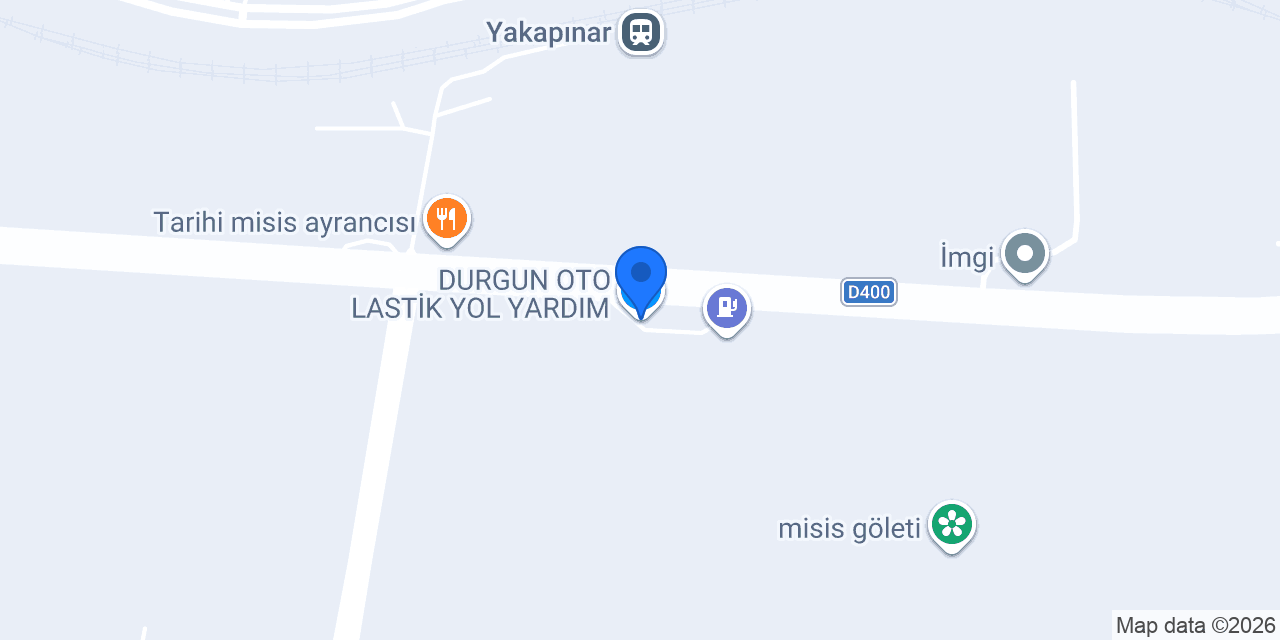 DURGUN OTO LASTİK YOL YARDIM konumu