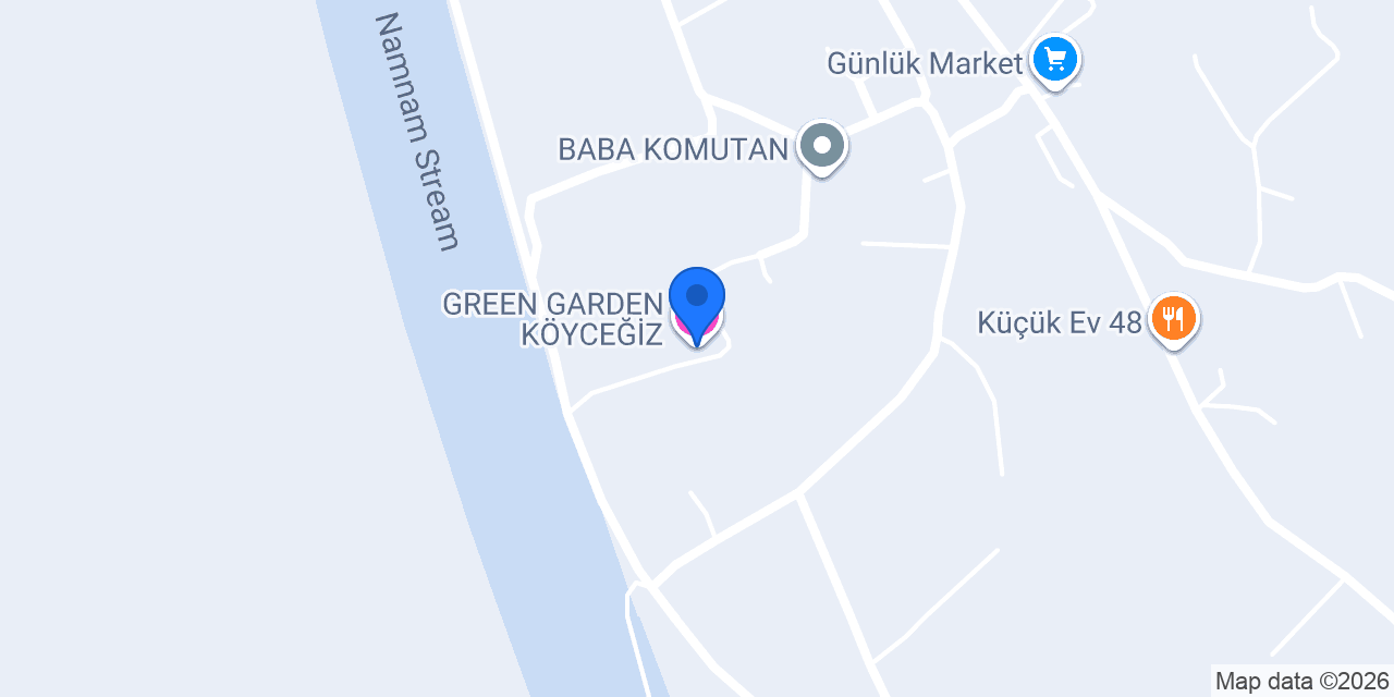 GREEN GARDEN KÖYCEĞİZ konumu