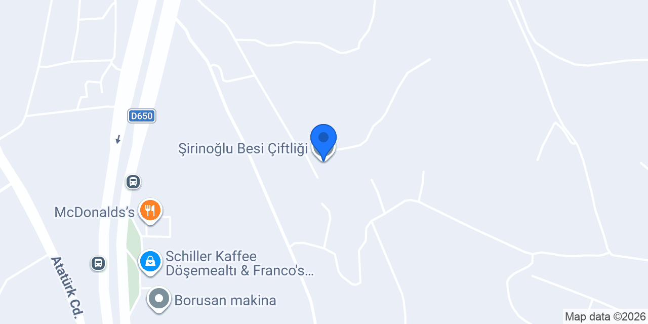 Şirinoğlu Besi Çiftliği konumu